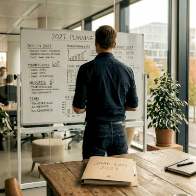 Header afbeelding voor TOP 3 vergissingen bij het opstellen van je jaarplan